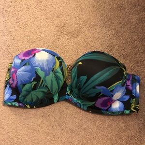 Victoria secret strapless bathing suit top